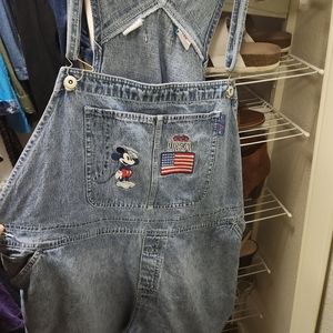 Vintage DISNEY PLUS SHORTERALLS!